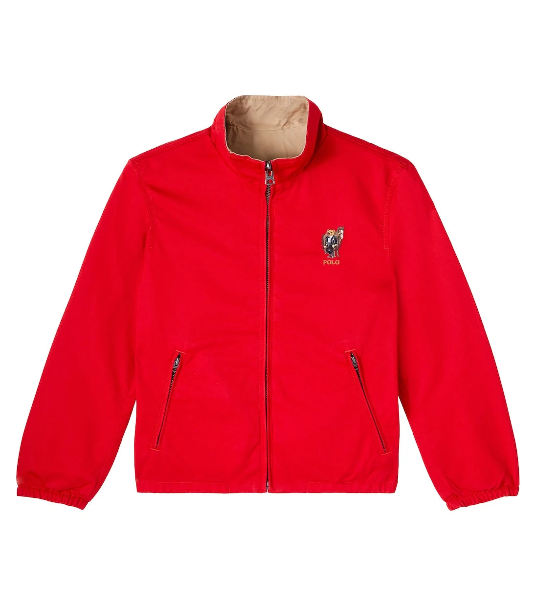 Polo Ralph Lauren Kids - سترة قطنية قابلة للارتداء على الوجهين