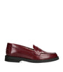 DUKE & DEXTER Burgundy Leather Wilde Penny Loafers