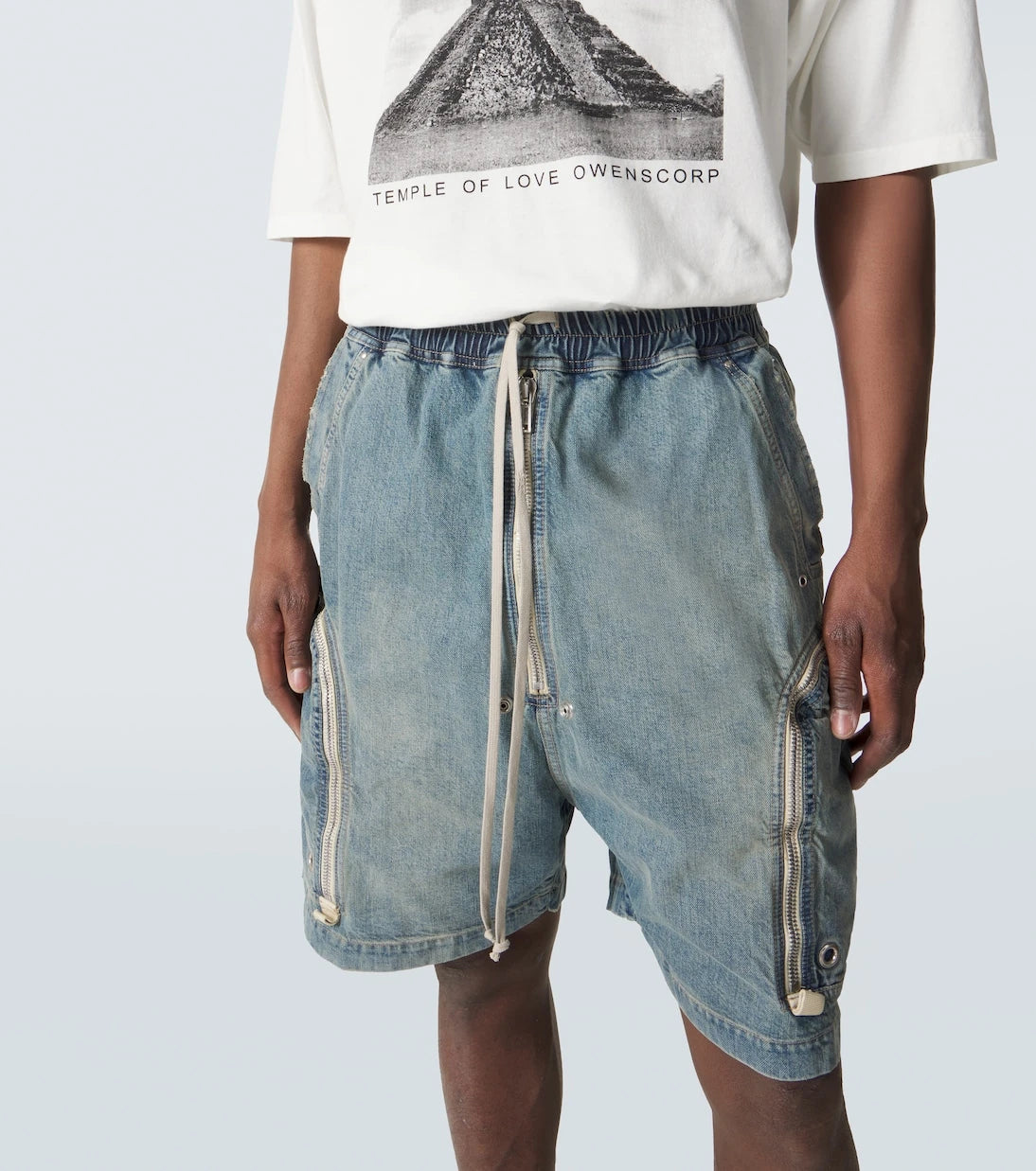 شورت قطني من Rick Owens - Drkshdw