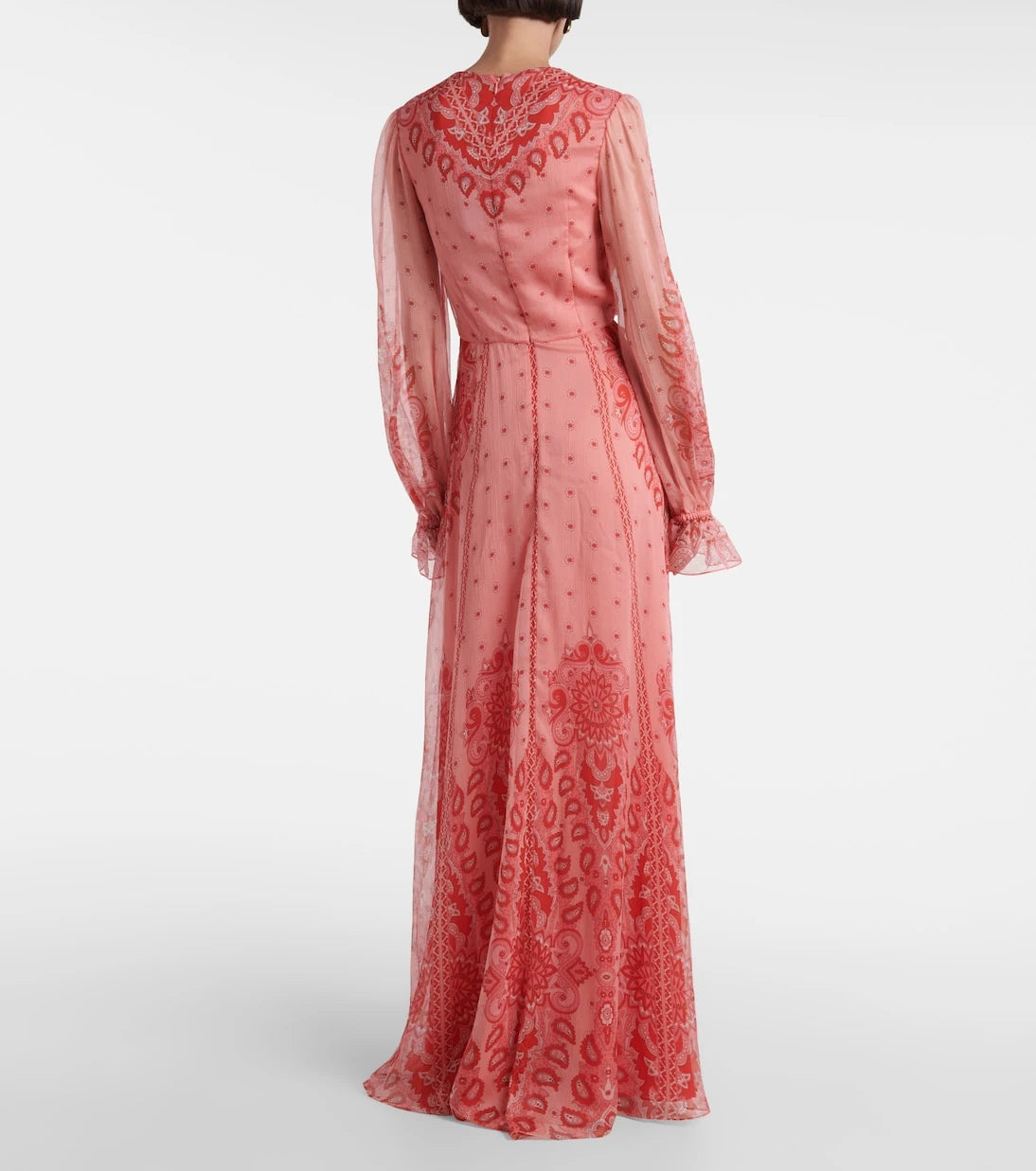 Etro - Printed silk gown