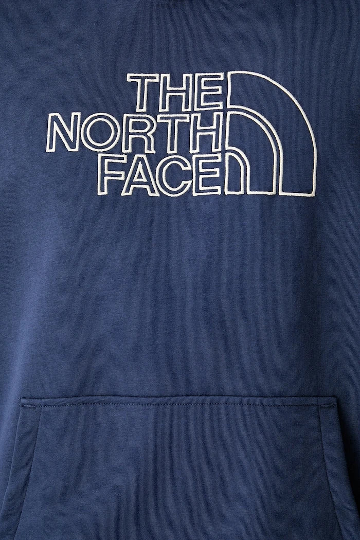 The North Face kapüşonlu erkek pamuklu sweatshirt Drew Peak Light