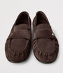 Brown Ellis Suede Loafers