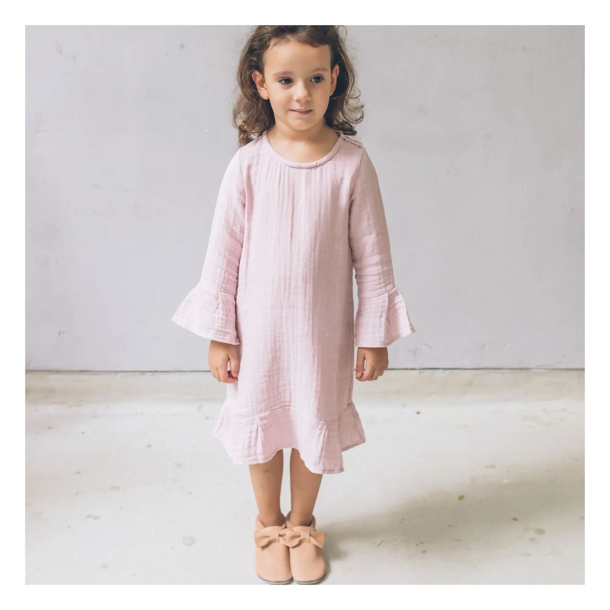 Baobaby - Knot Slippers | Beige pink