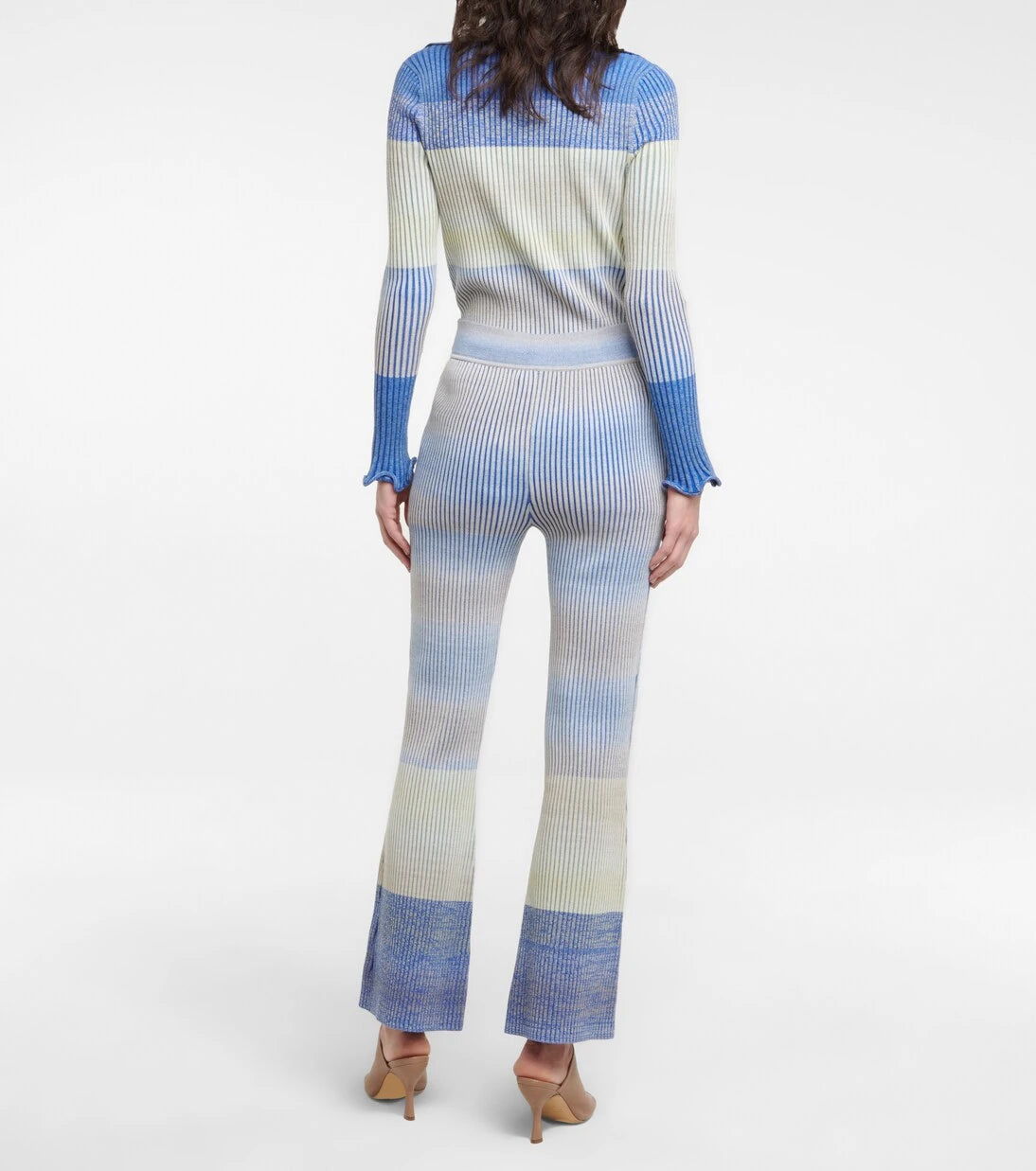 Simkhai - Havyn striped cotton-blend pants