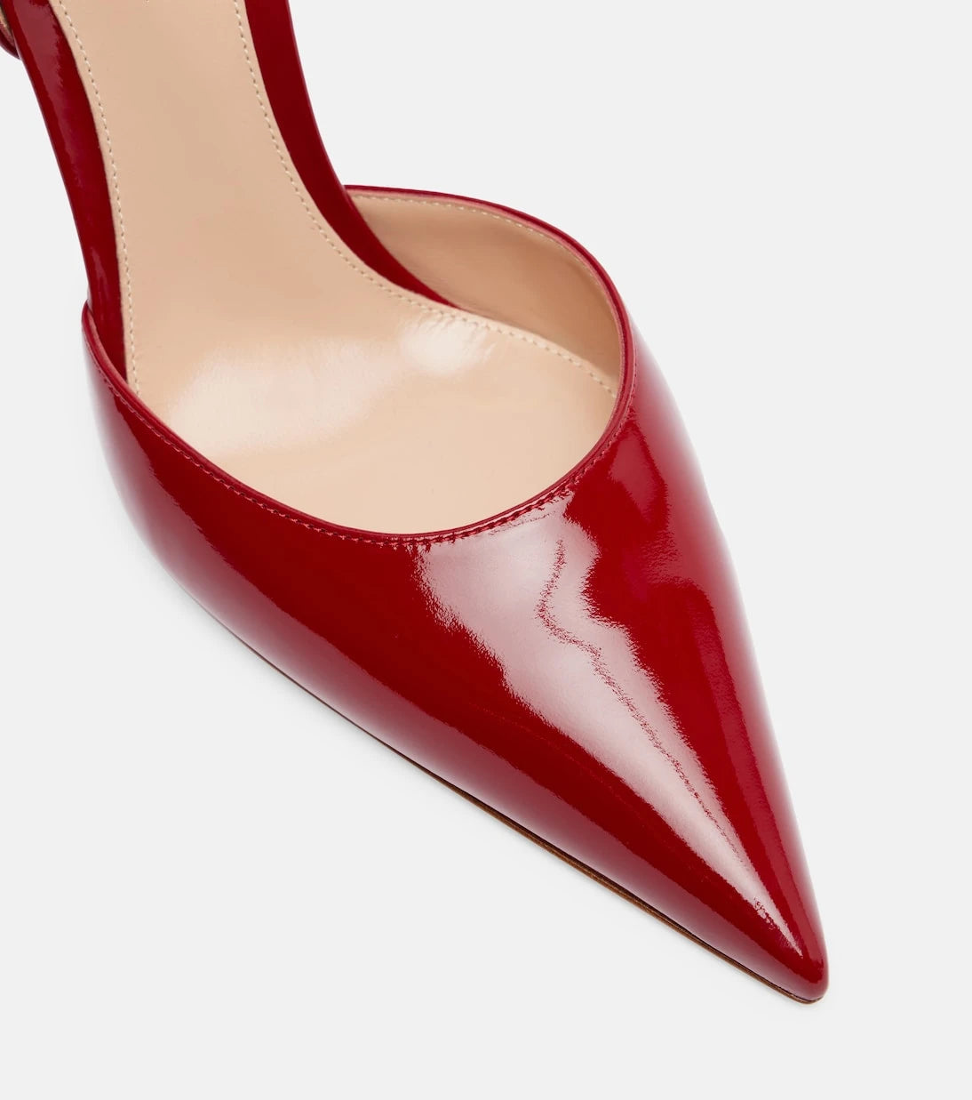 Gianvito Rossi - Sofia D'Orsay patent leather pumps