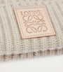 Beige Cashmere Beanie