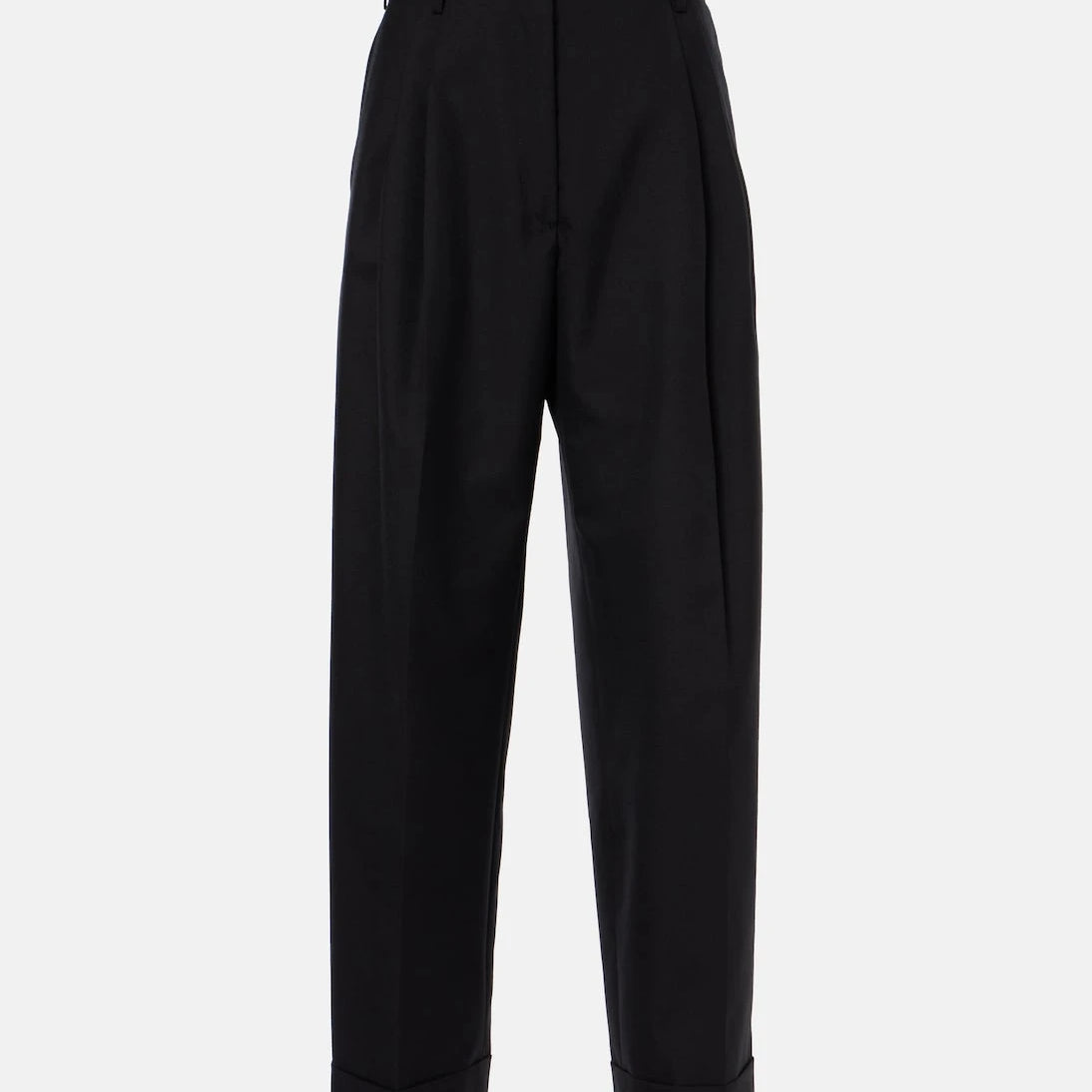 Dries Van Noten - High-rise wool wide-leg pants