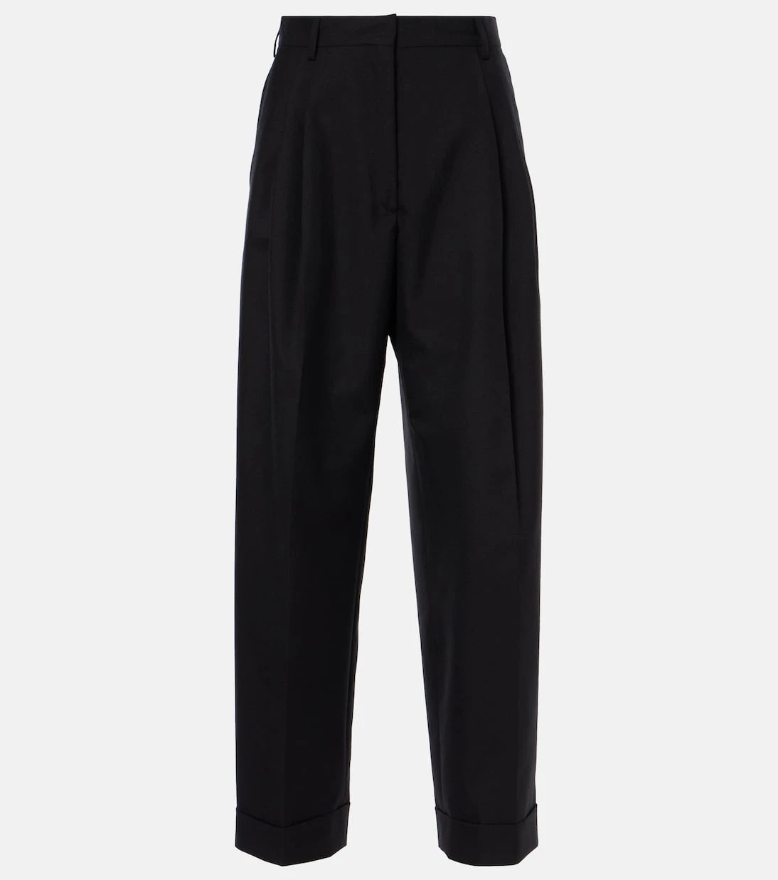 Dries Van Noten - High-rise wool wide-leg pants