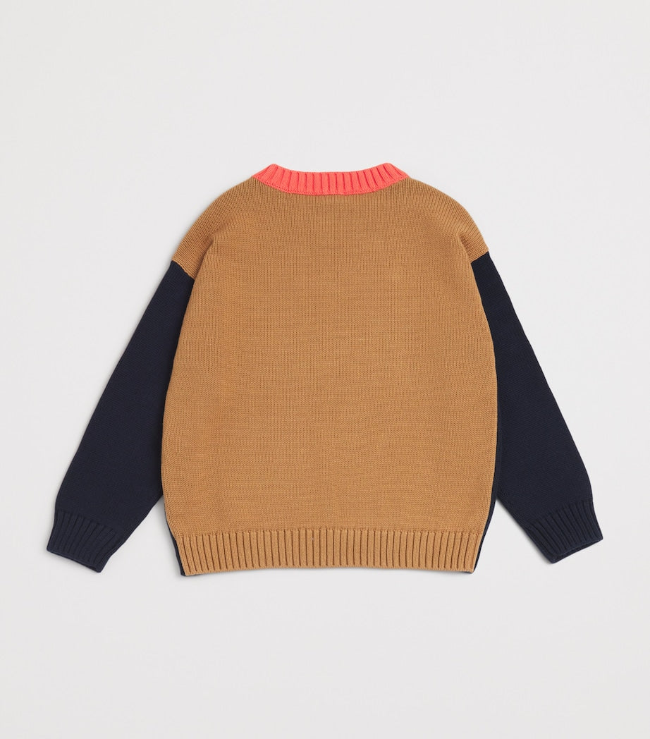 Cotton Crew-Neck Sweater (2-14 Years)