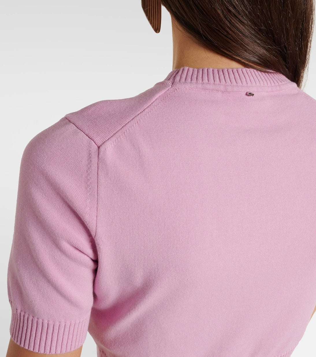 Sportmax - بلوزة قصيرة محبوكة بريمير