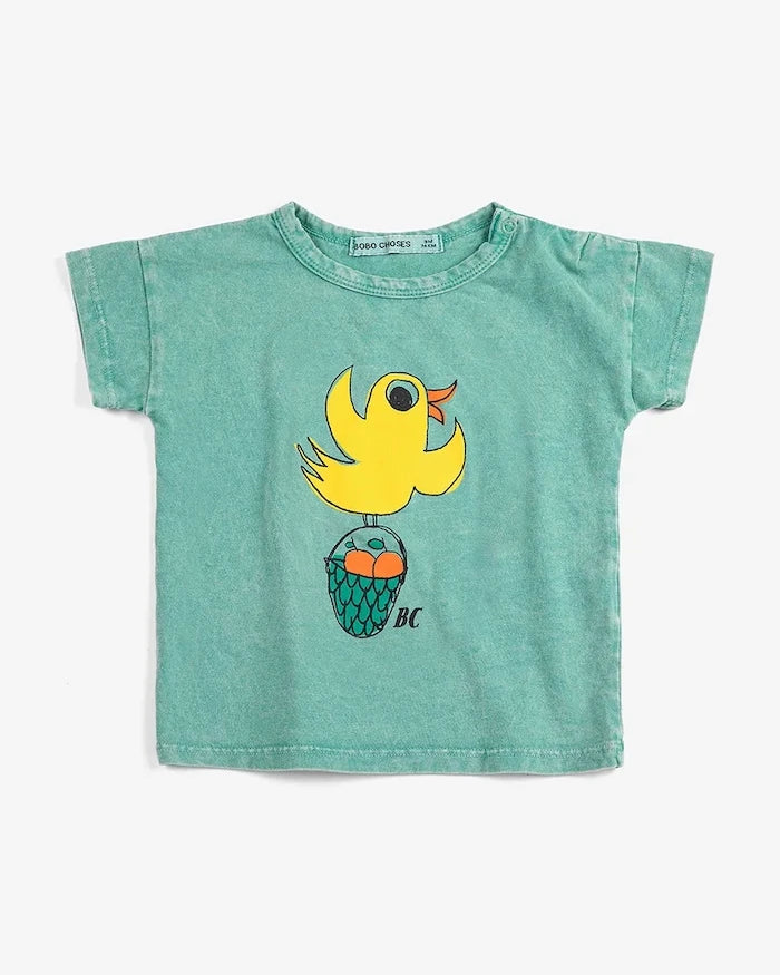 Bobo Choses Flying Oranges Bebek Pamuklu Tişört
