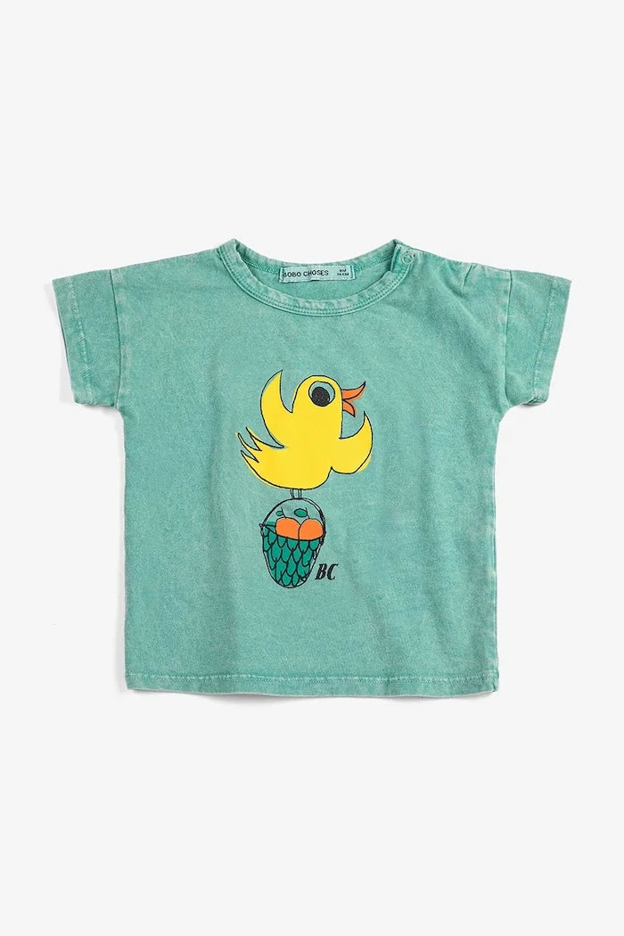 Бебешка памучна тениска Bobo Choses Flying Oranges