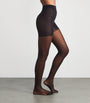 Black Individual 10 Top Control Tights