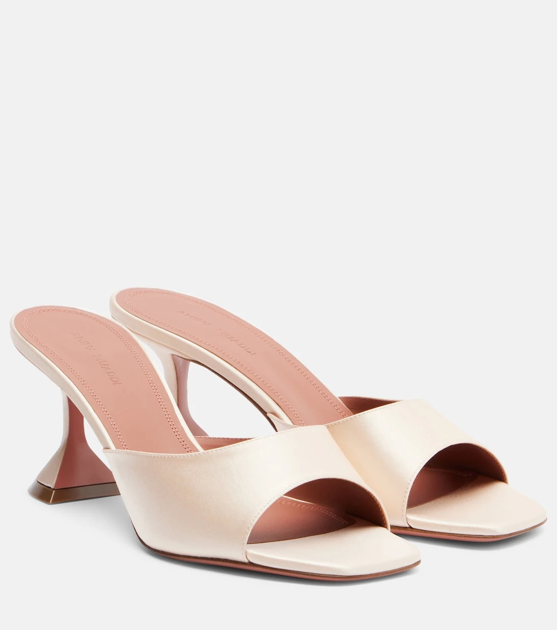 Amina Muaddi - Lupita satin mules