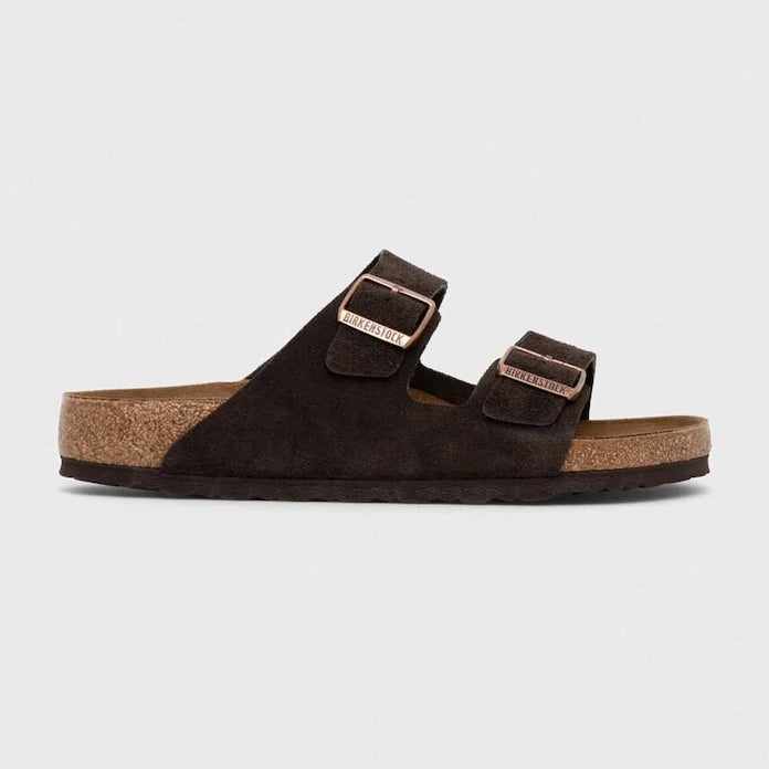 Велурени чехли Birkenstock Arizona
