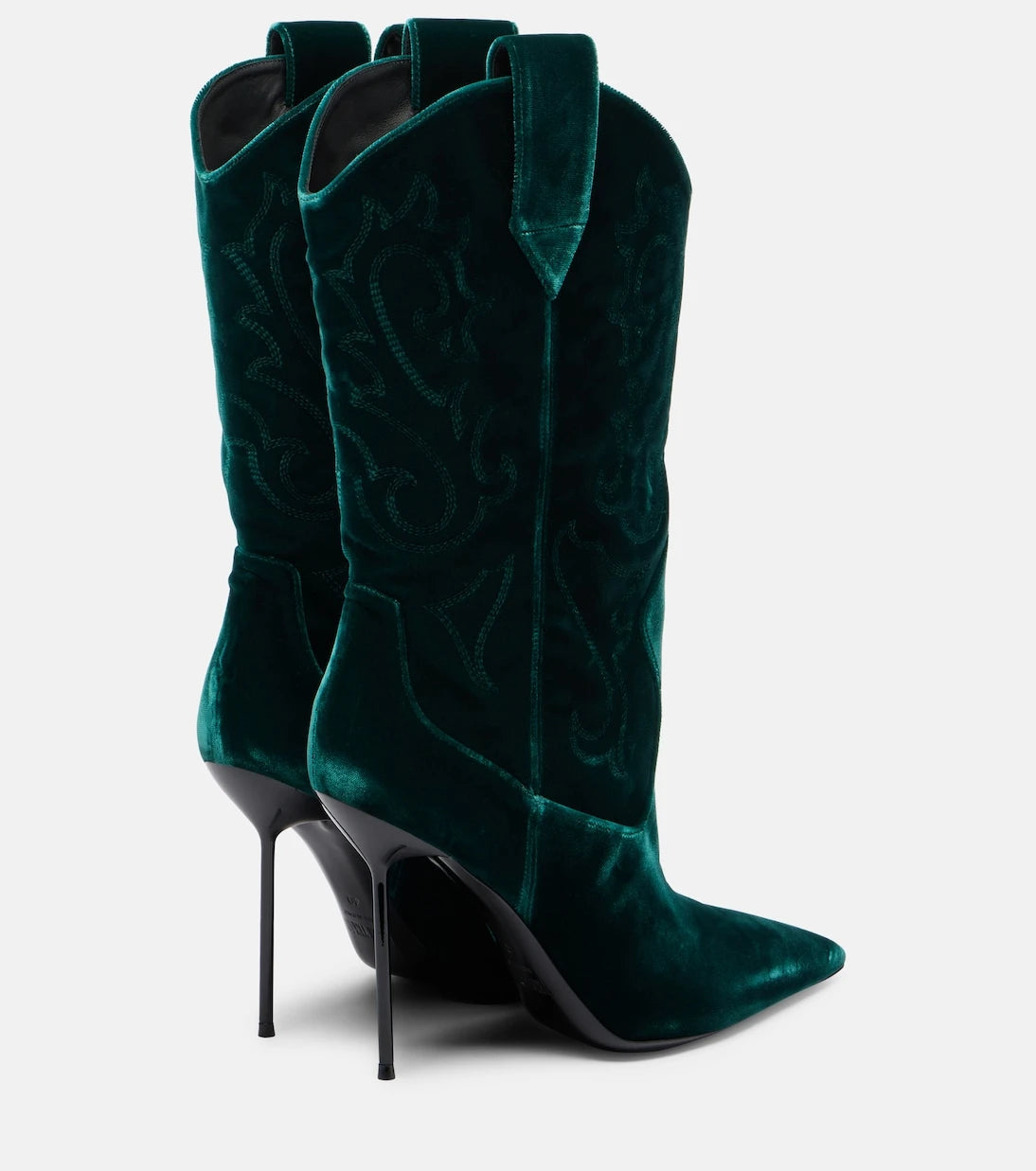 Paris Texas - Lidia 105 velvet mid-calf boots