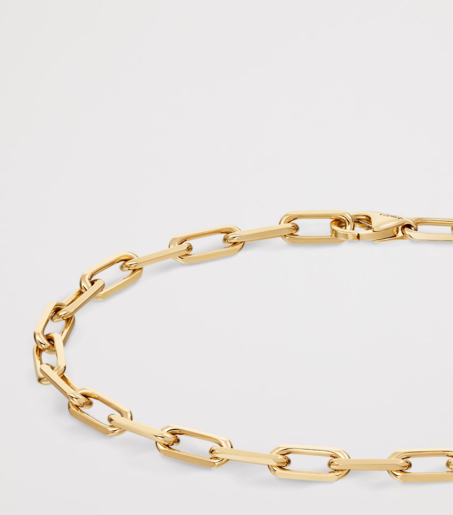 Yellow Gold Santos de Cartier Chain Bracelet