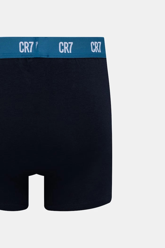 CR7 Cristiano Ronaldo Erkek Pamuk Elastan Dar Kesim Boxer 3'lü