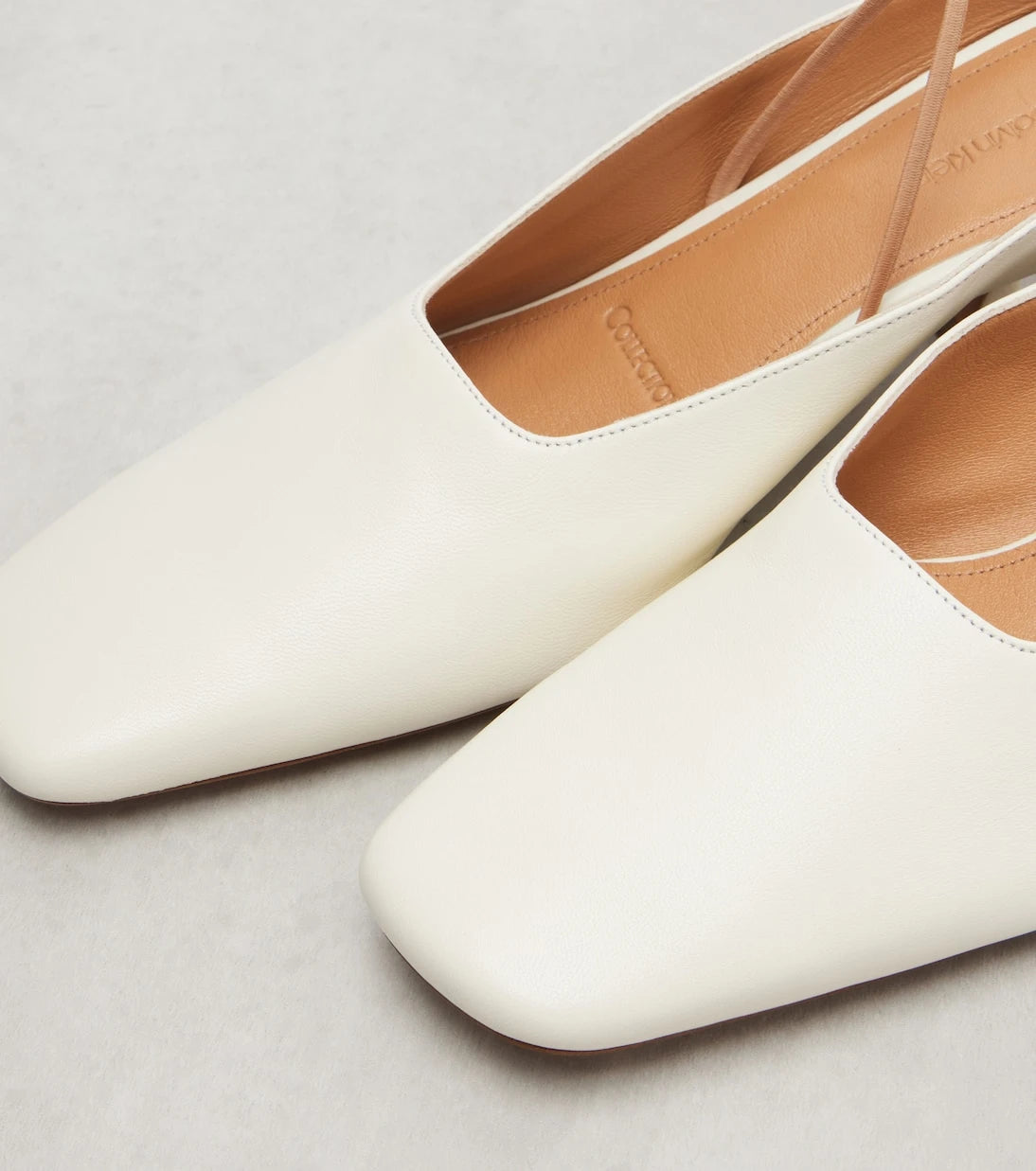 Calvin Klein Collection - Anna leather slingback pumps