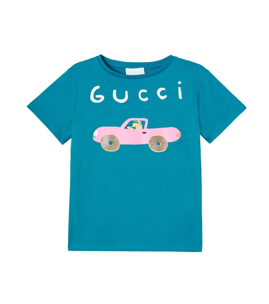 Gucci Kids - تي شيرت جيرسي بطبعة يوان روبرتس