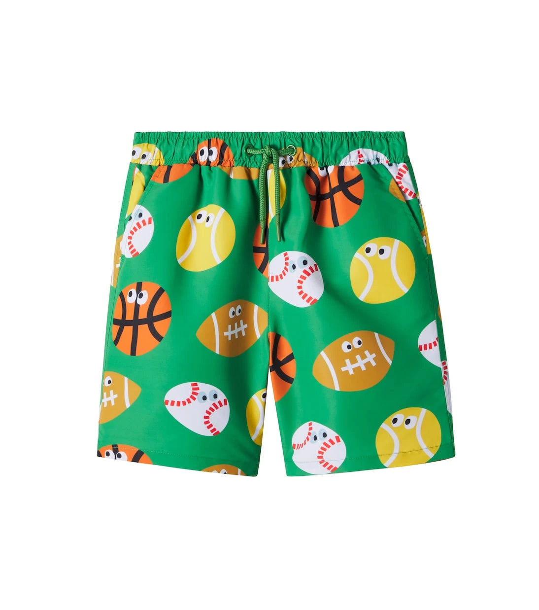 Stella McCartney Kids - Printed swim trunks