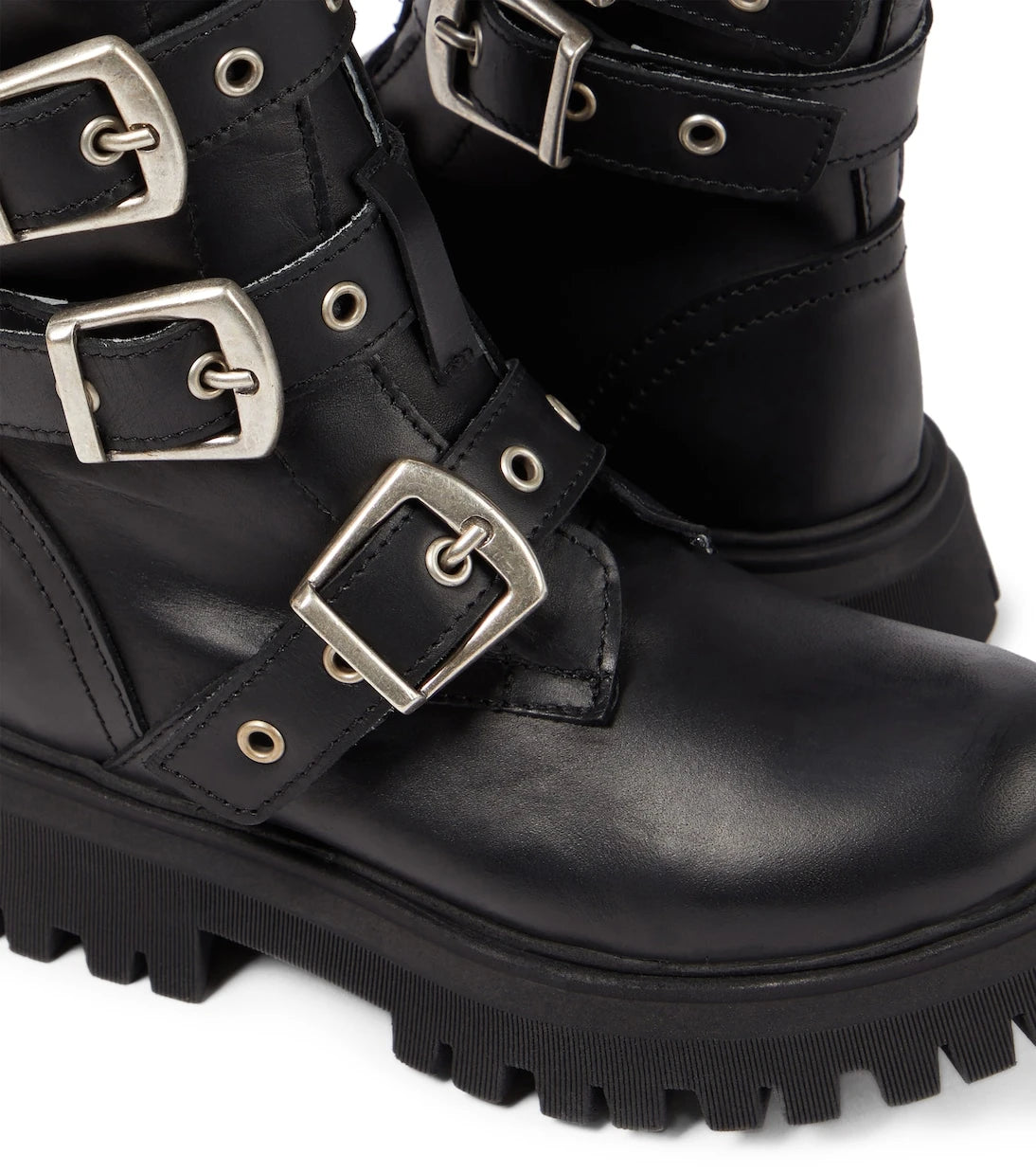 Monnalisa - Leather biker boots