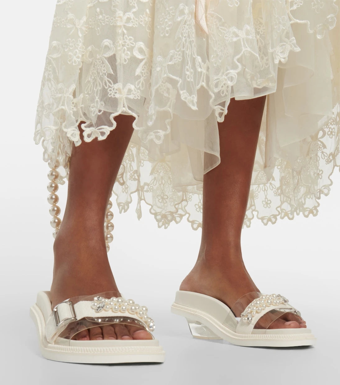Simone Rocha - Leather slides