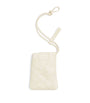 Bottega Veneta White Micro Leather Intrecciato Dustbag