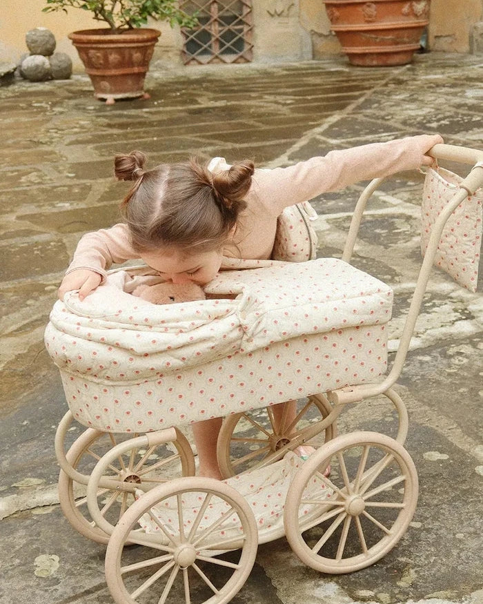 Konges Sløjd MINNIE DOLL PRAM Oyuncak Bebek Arabası
