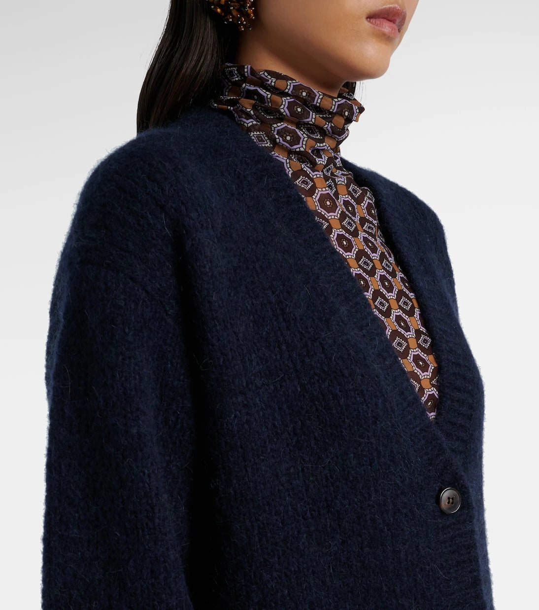 Dries Van Noten - Alpaca and wool-blend cardigan
