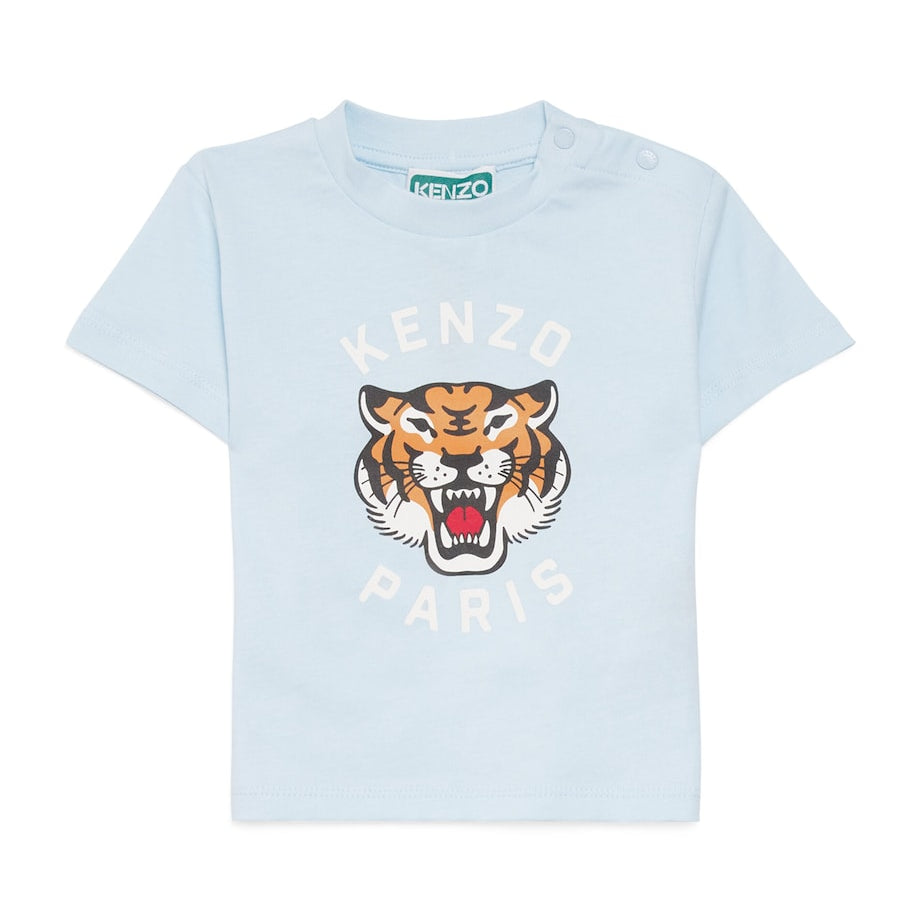 Kenzo Kids Cotton Logo T-Shirt (6-36 Months)
