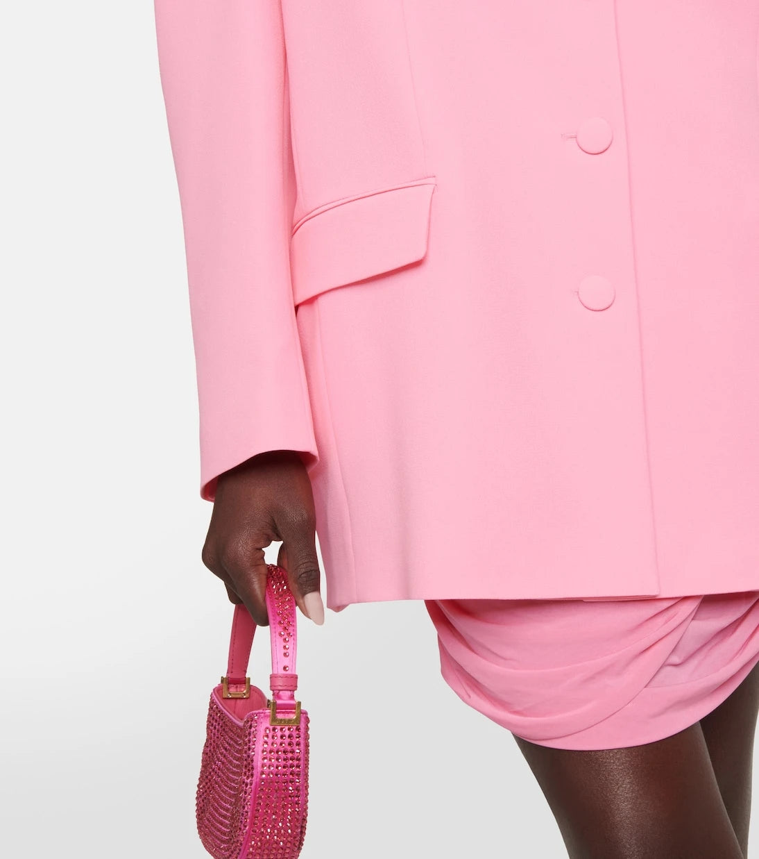 Magda Butrym - Single-breasted silk-blend blazer