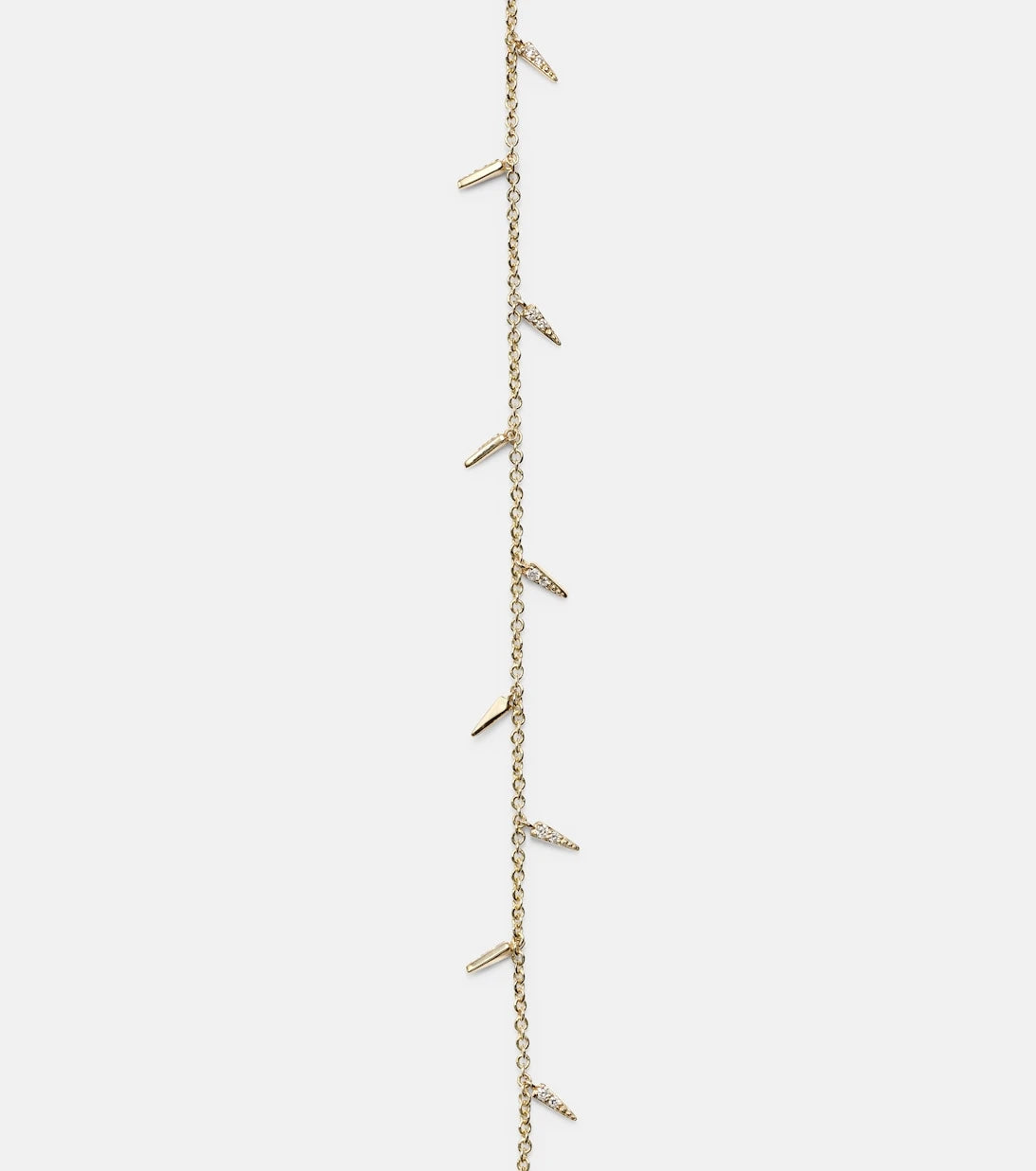Sydney Evan - 14kt gold necklace with diamonds