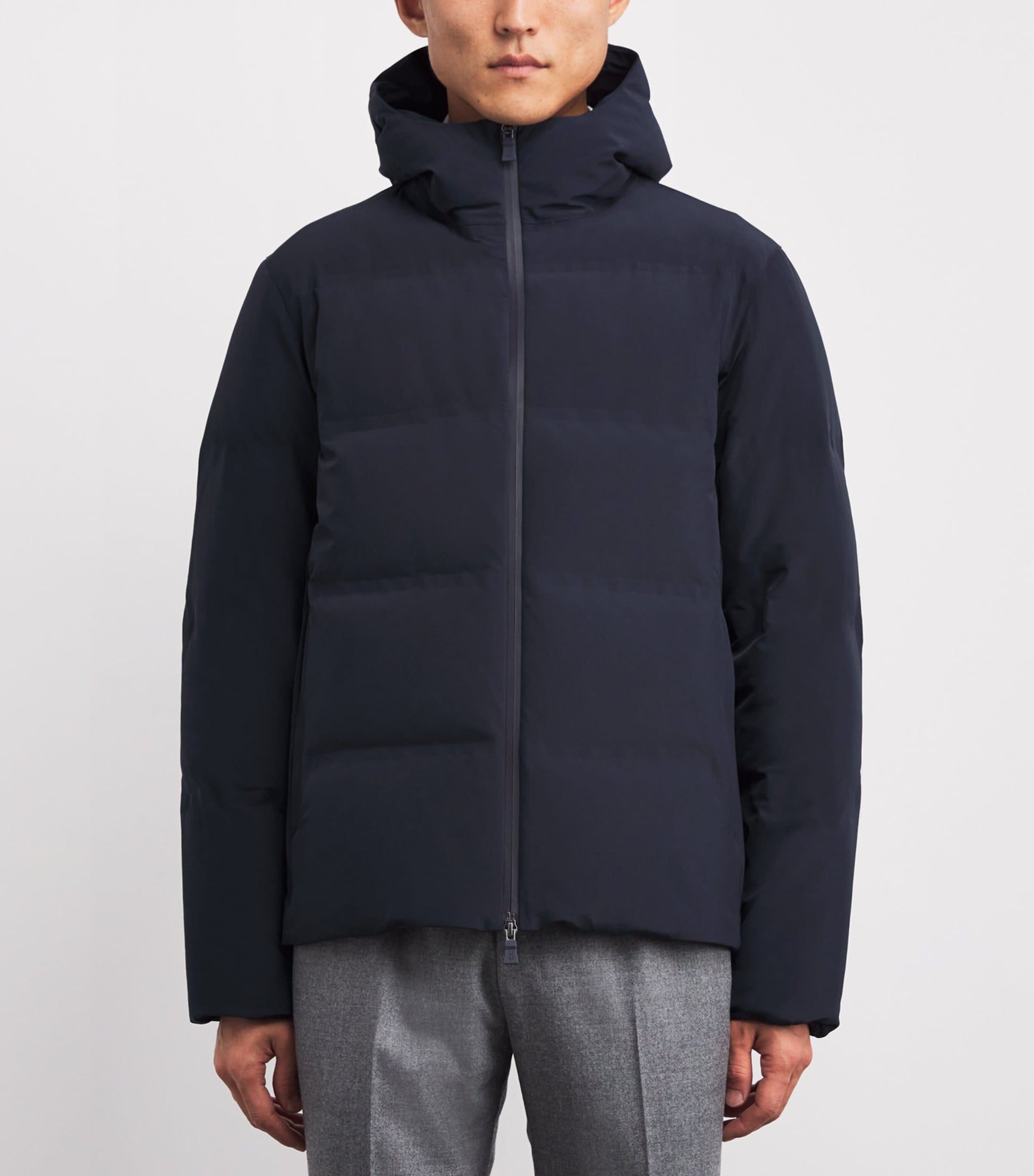 Herno Blue Down New Impact Puffer Jacket