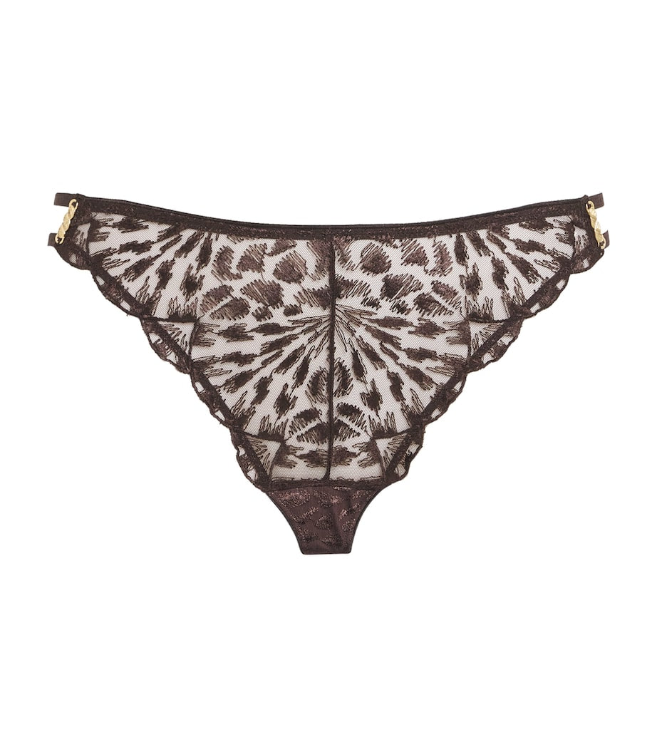 Brown Crazy In Love Tanga