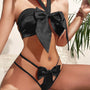 Bow Bra and Panty Lingerie Set