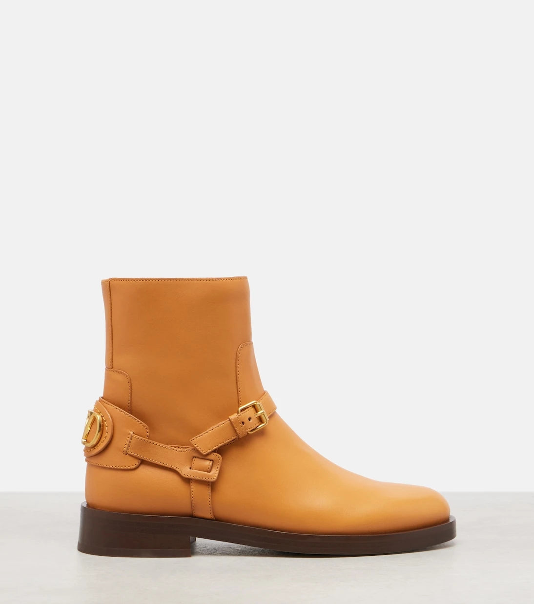 Valentino Garavani - VLogo leather ankle boots