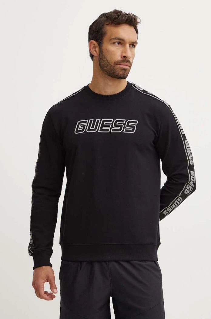 Guess pamuklu erkek sweatshirt ARLO