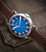 H. Moser & Cie Stainless Steel Heritage Centre Seconds Watch 42mm