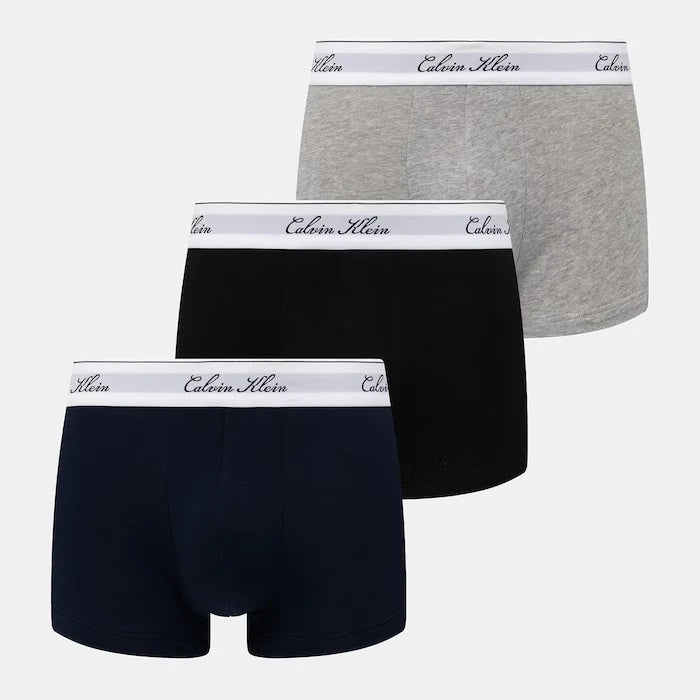 Calvin Klein Underwear erkek pamuklu elastan slip boxer 3'lü paket