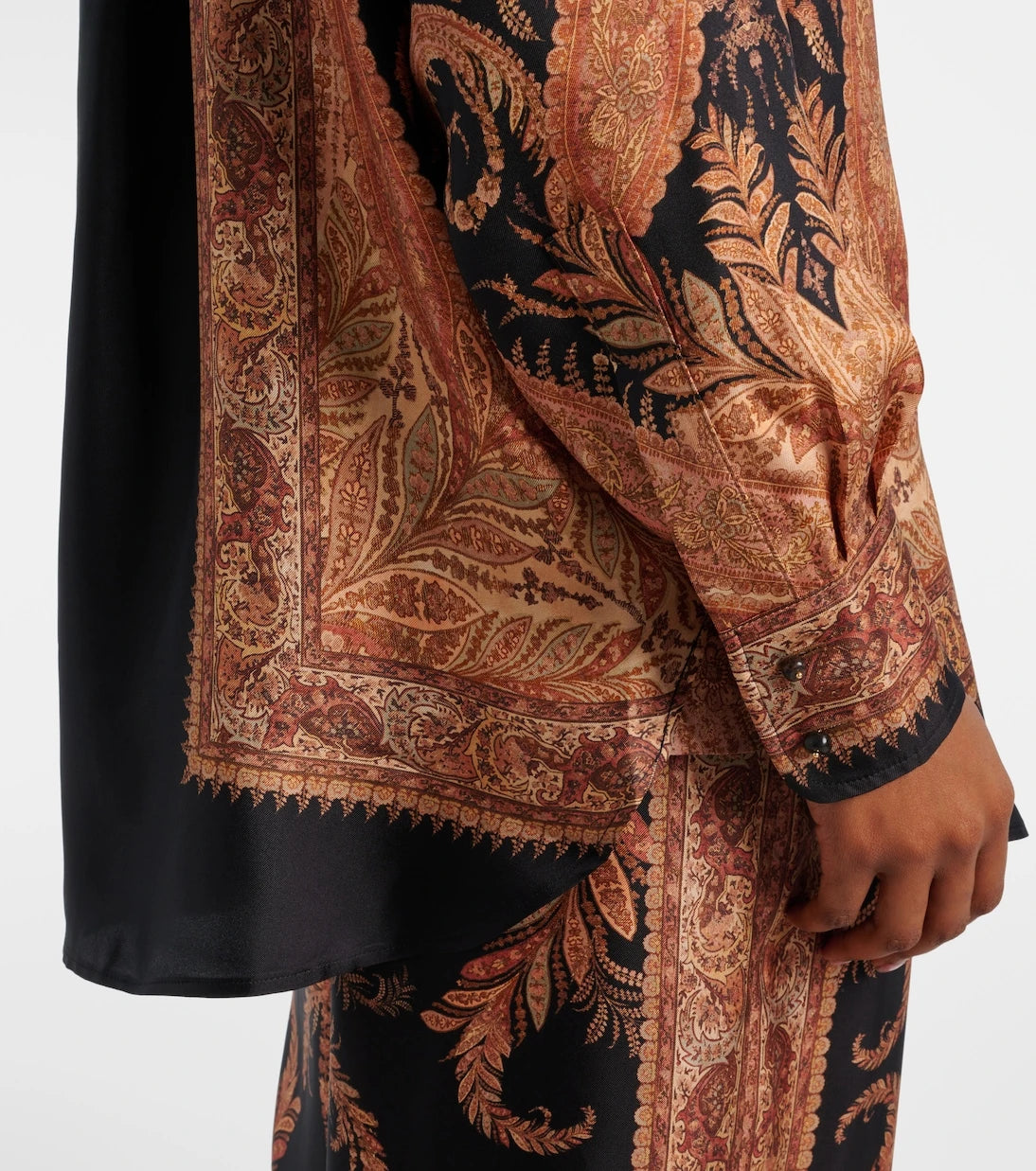 Zimmermann - Hypnotic silk shirt