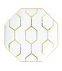 Wedgwood Gio Gold Octagonal Plate (23cm)