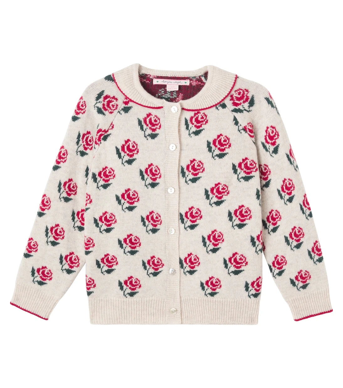 Konges Sløjd - Floral wool-blend cardigan