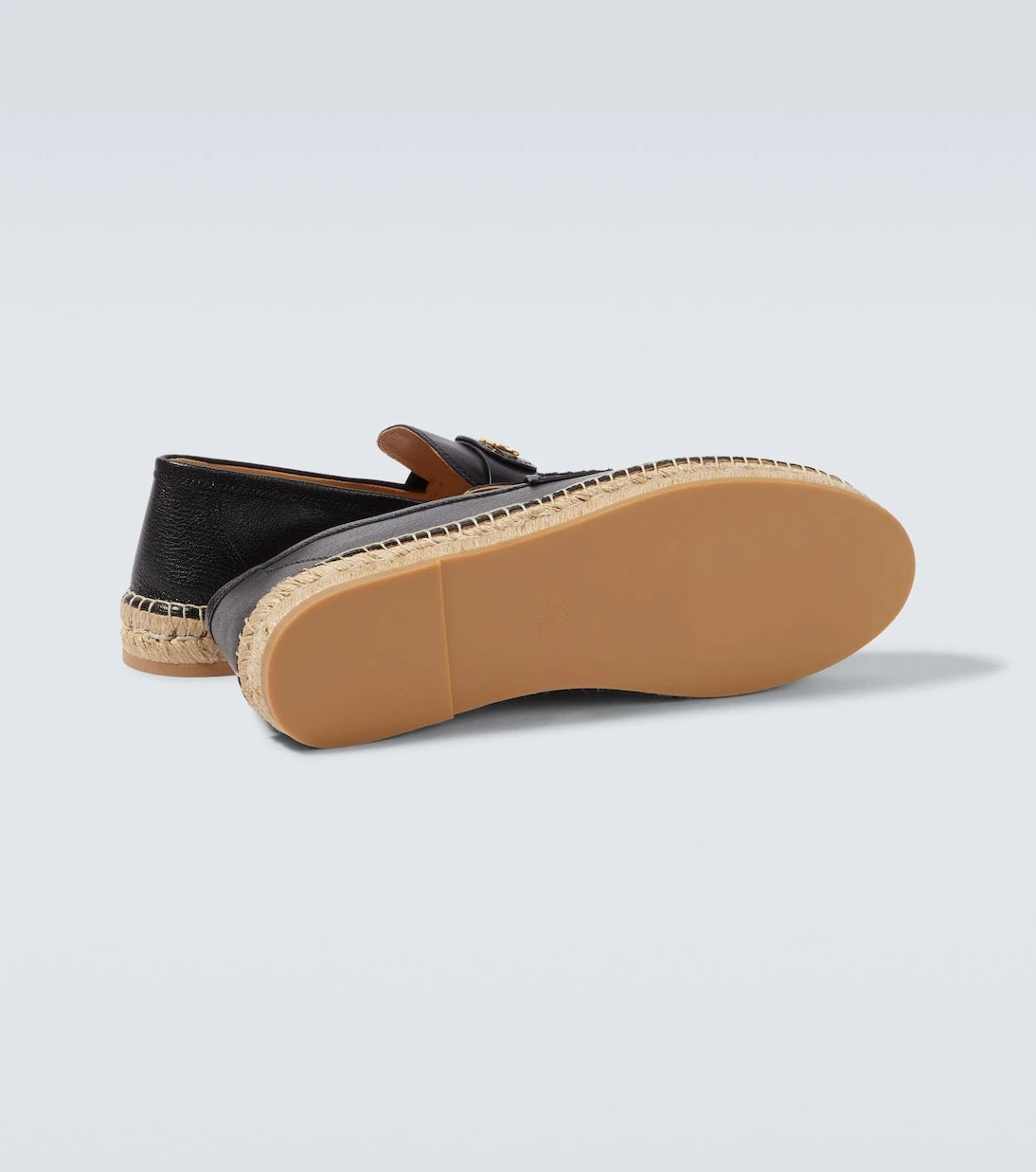 Valentino Garavani - VLogo leather espadrilles