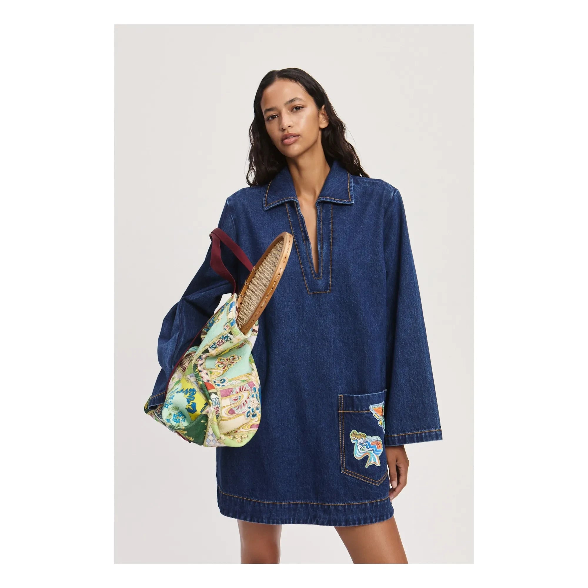 Alémais - Speedy Denim Dress | Indigo