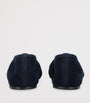 Le Monde Beryl Navy Suede Luna Ballet Flats