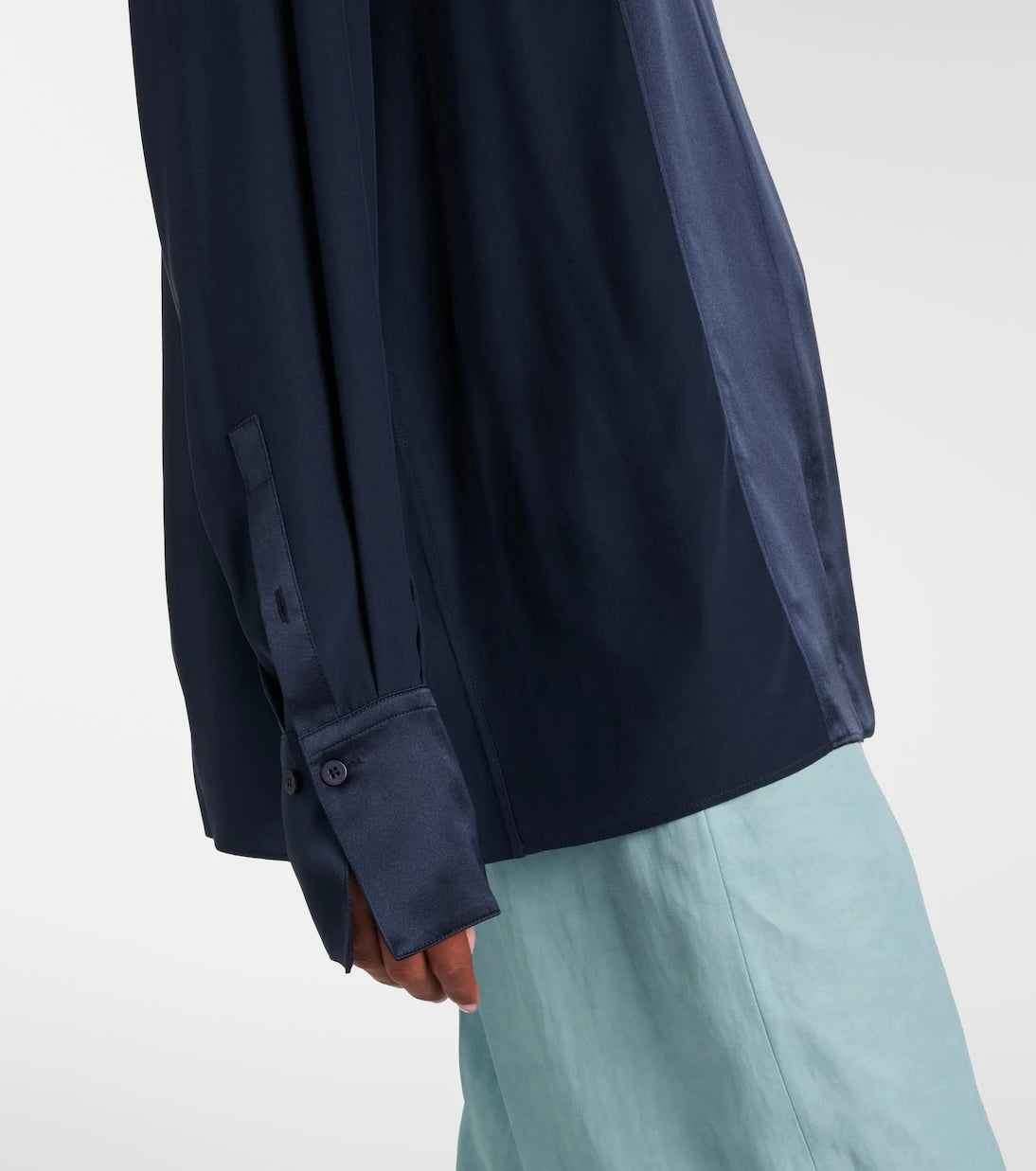 Joseph - Childs silk satin shirt