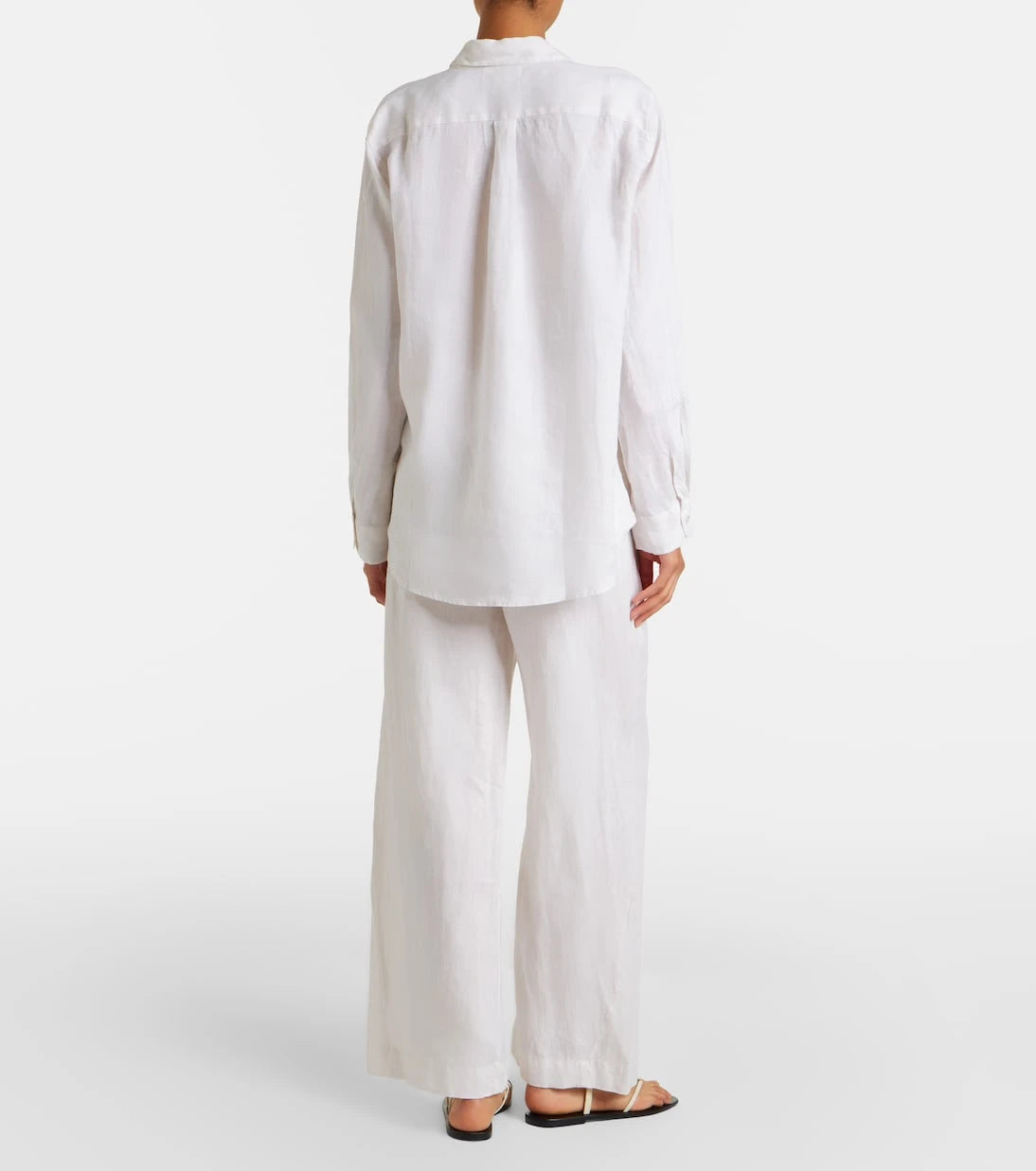 Velvet - Stephanie linen wide-leg pants