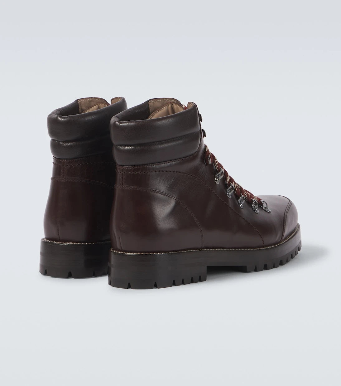 Manolo Blahnik - Janka leather lace-up boots