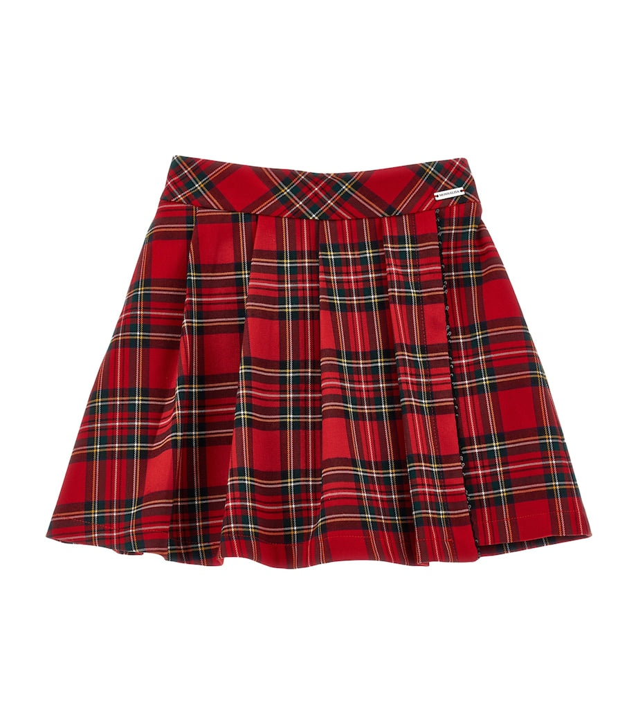 Monnalisa Tartan Pleated Skort (2-12 Years)